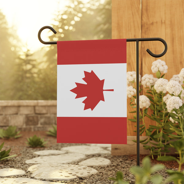 Canadian Garden Flag Banner