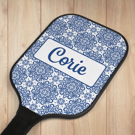 Frilly Blue Pickleball Paddles