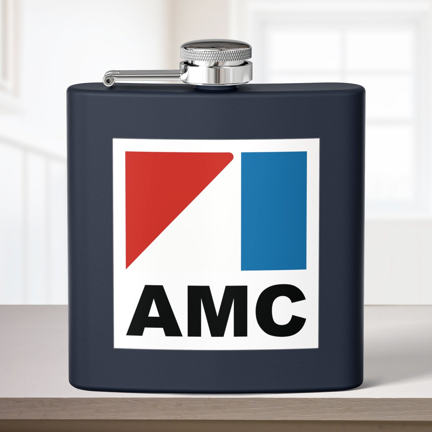 AMC Logo Stainless Steel Flask