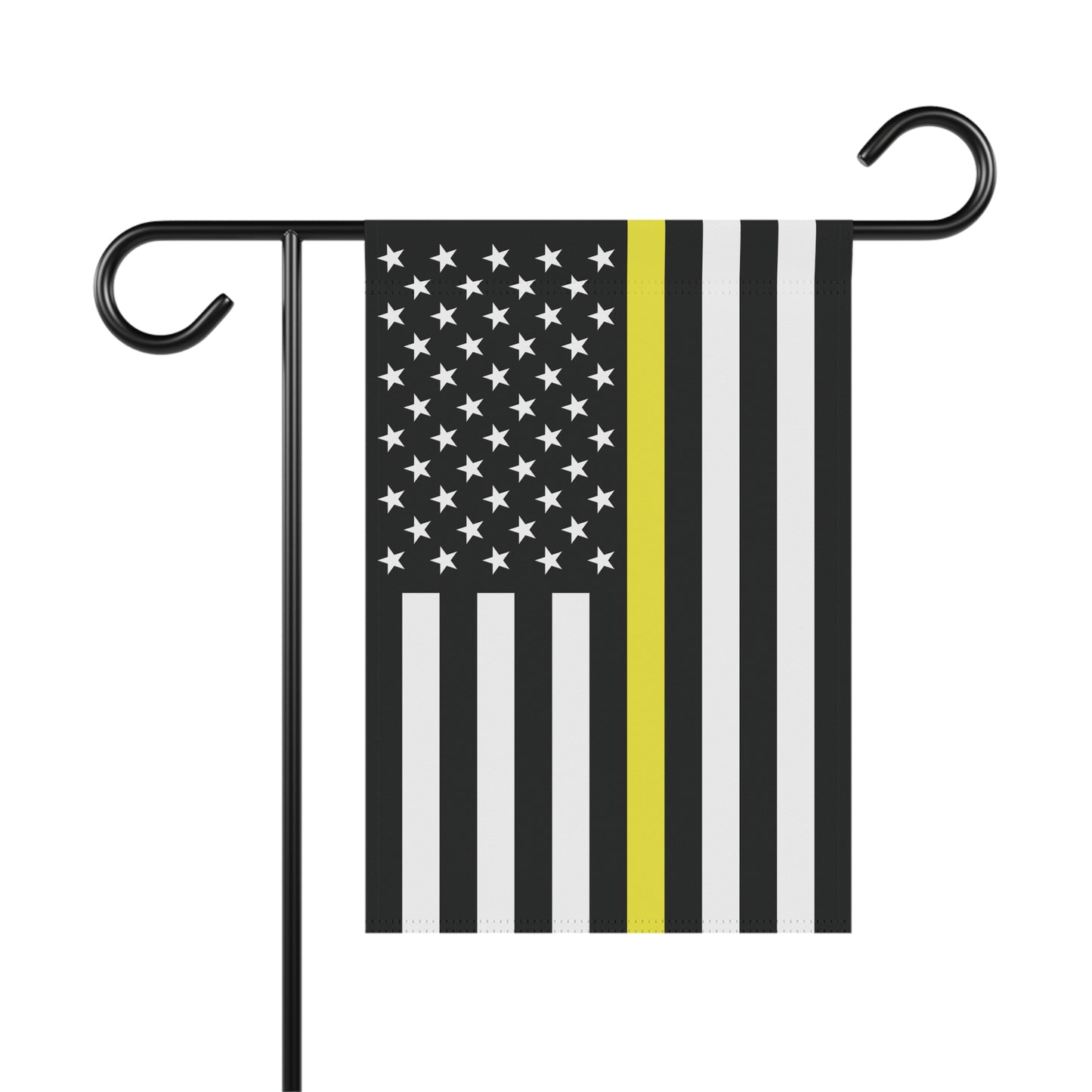 USA Thin Yellow Line American Flag Garden Flag Banner