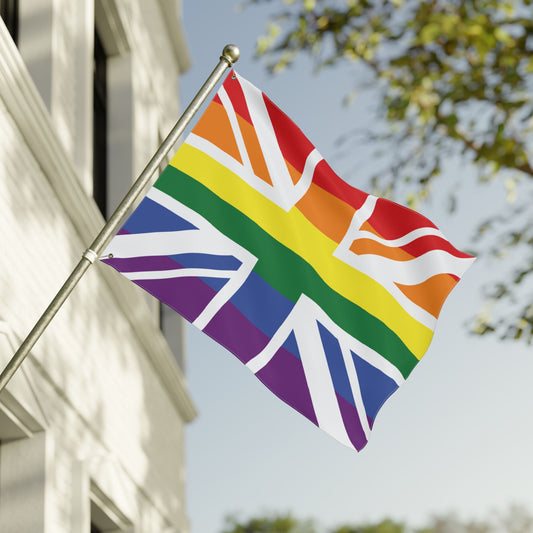 30'' × 40'' UK Rainbow Pride Flag with Grommets