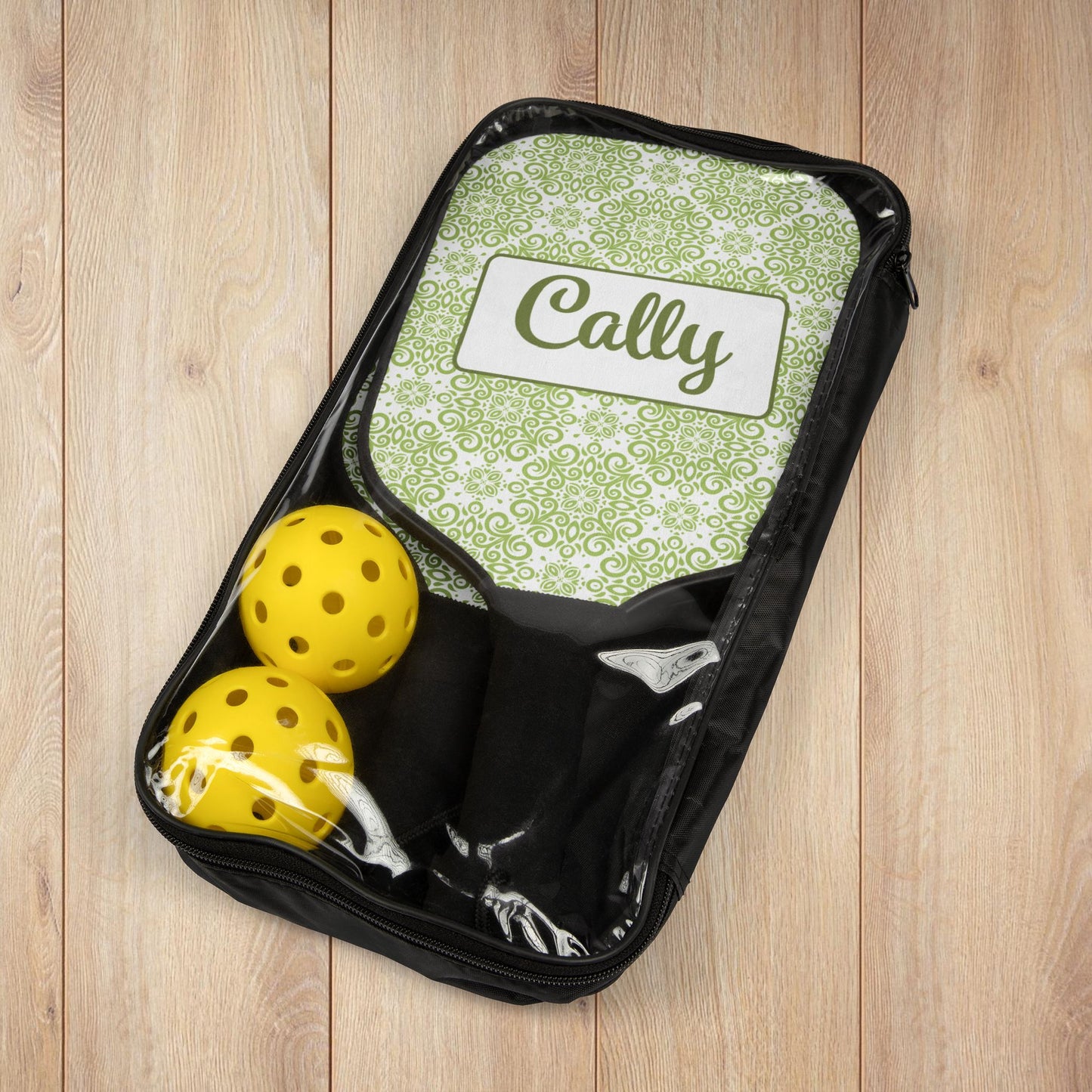 Frilly Green Pickleball Paddles