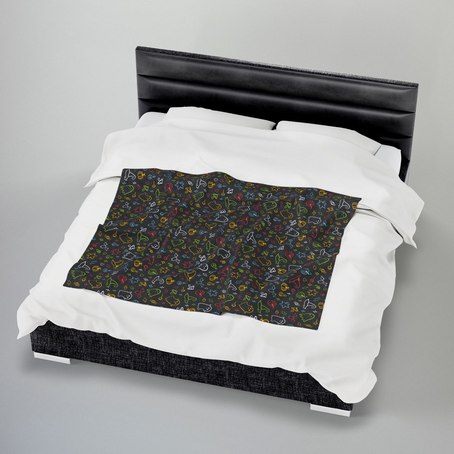 Queer Pride Halloween Velveteen Plush Blanket