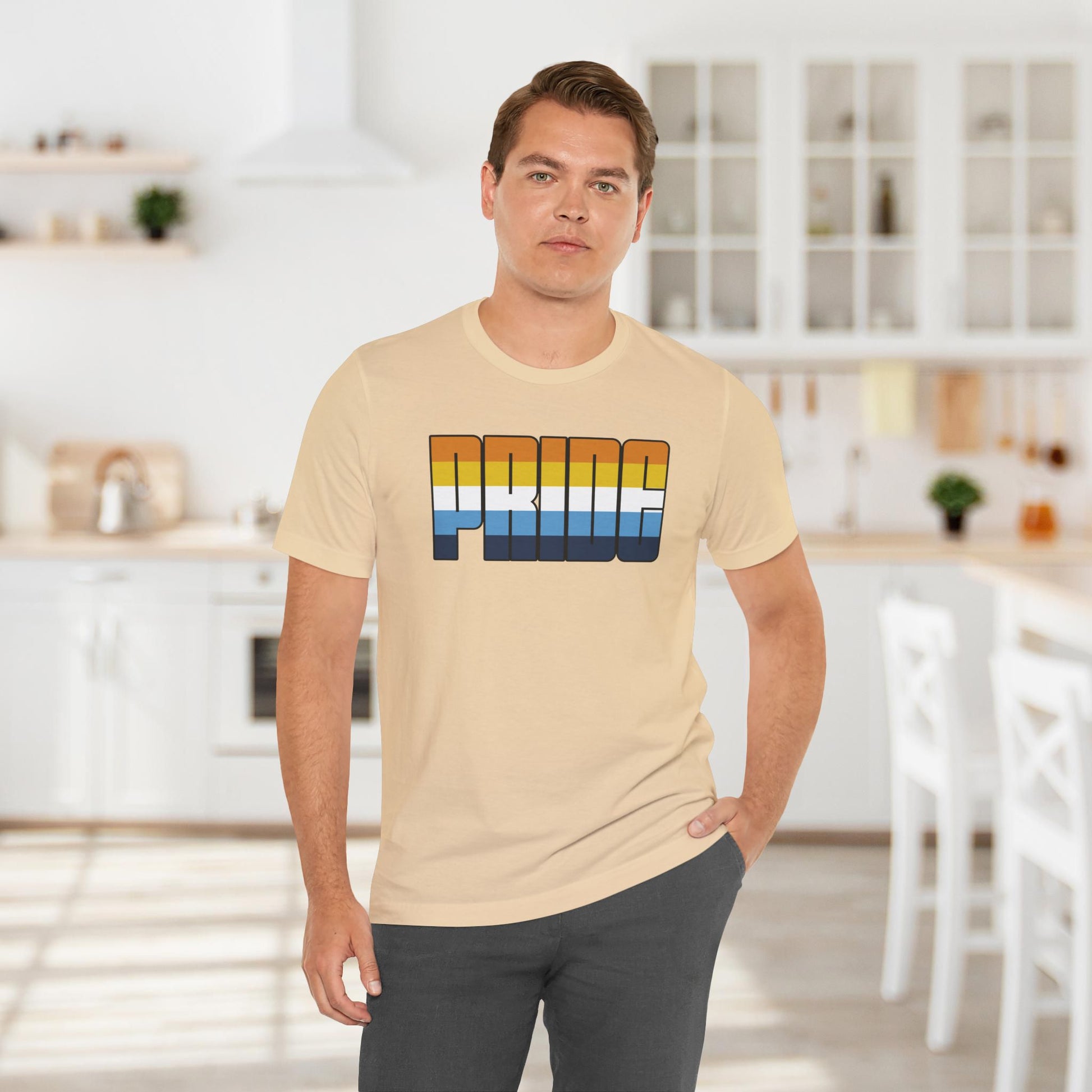 Soft Cream Aroace Pride Tee