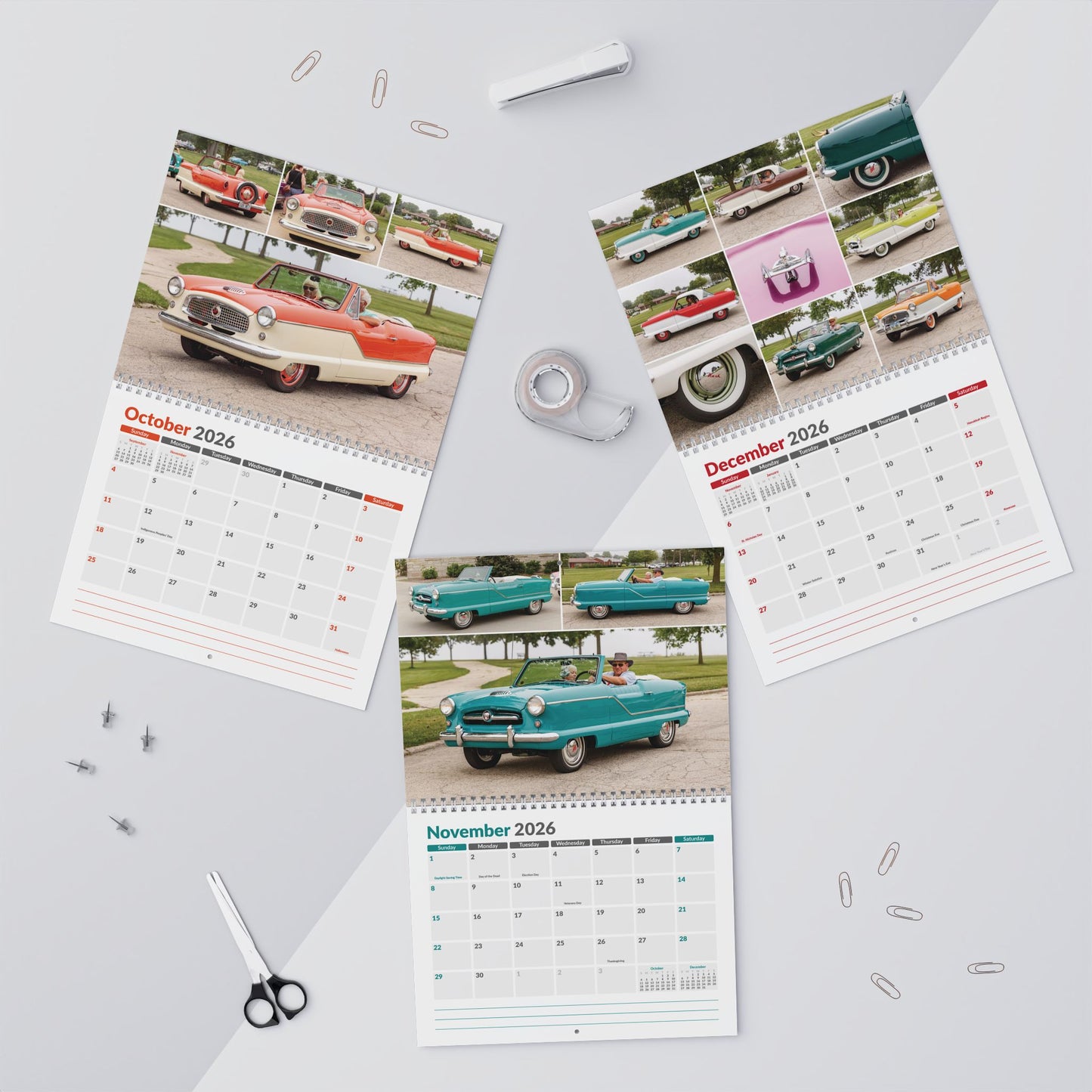 2026 Hudson / Nash / AMC Metropolitan Calendar • AMC Homecoming 2025
