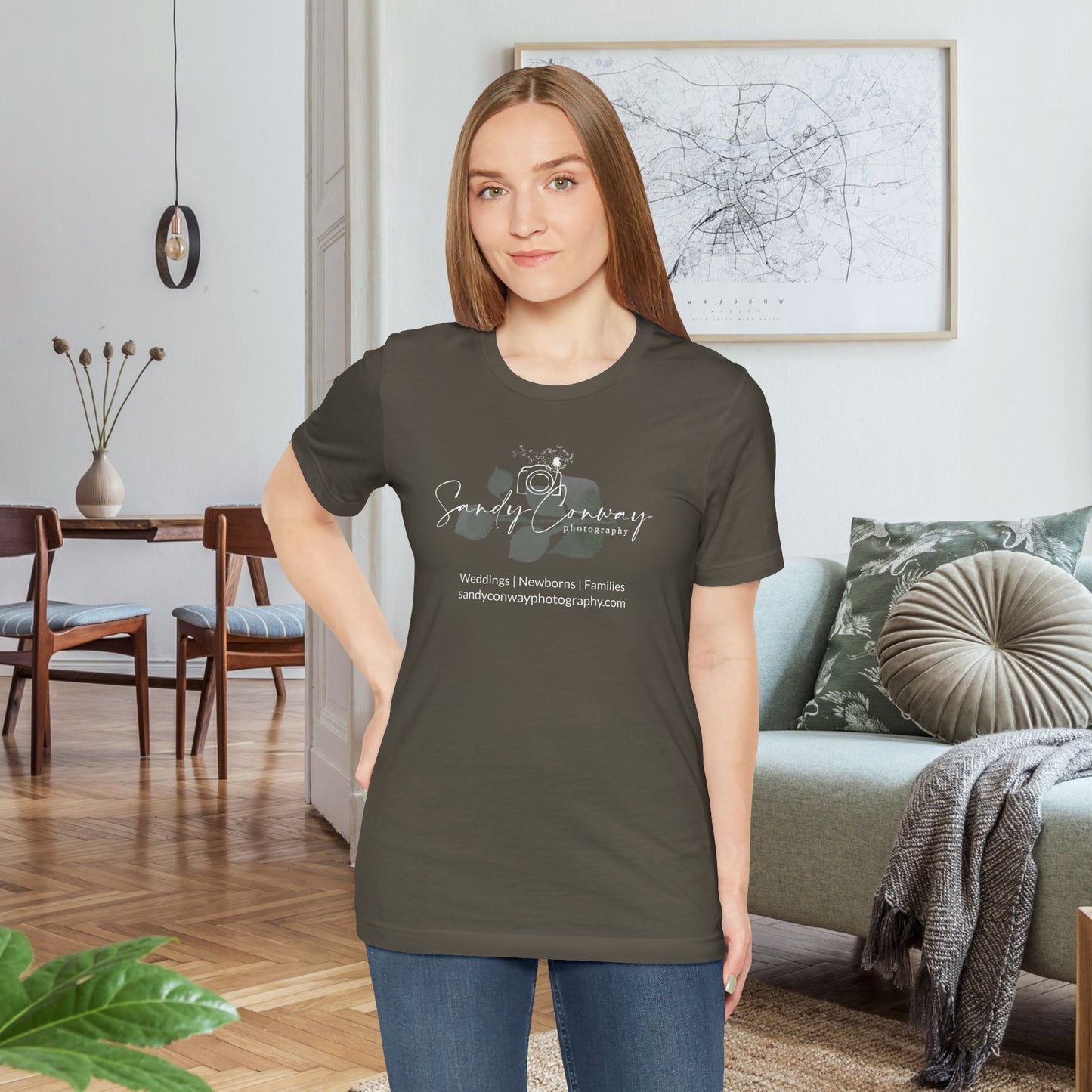 Sandy Conway Photography Tee • Racine, Racine County, WI