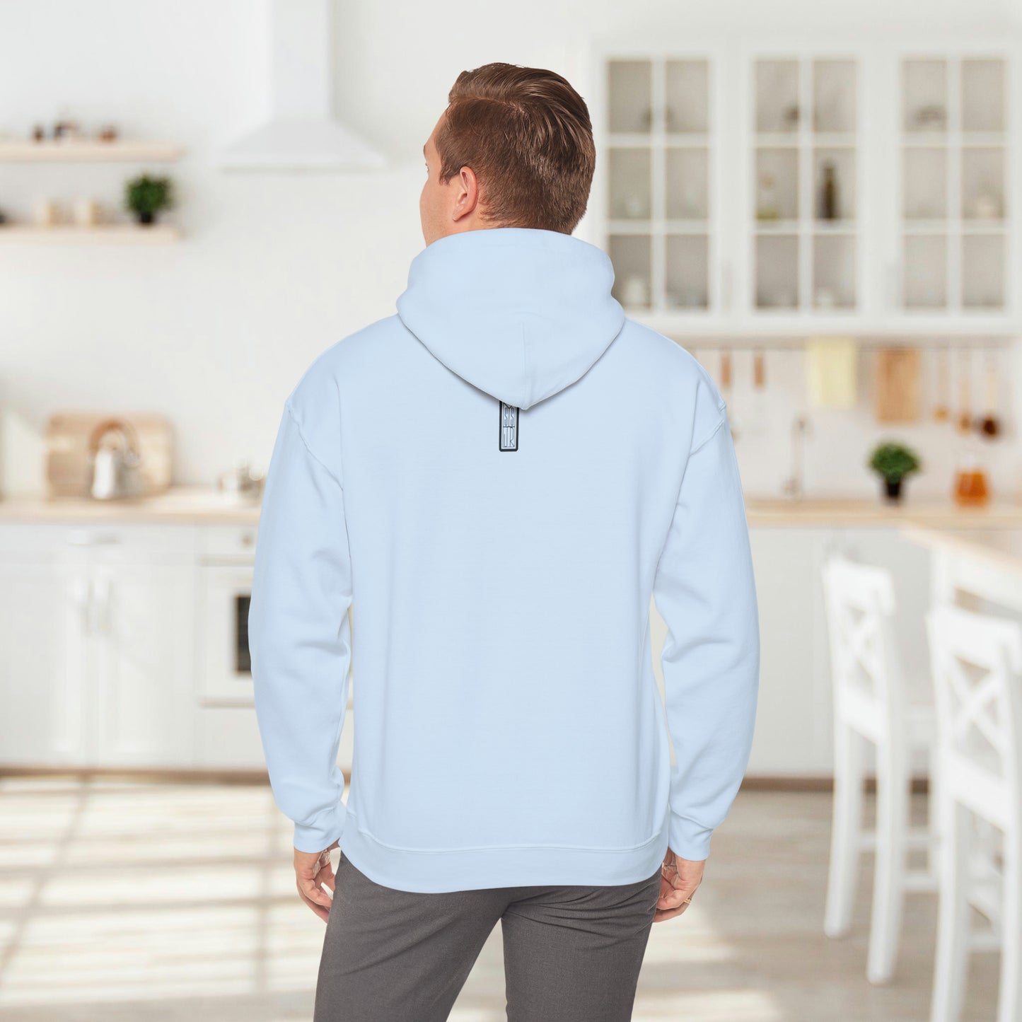 Cuddly Lovebird, Line Art Hoodie