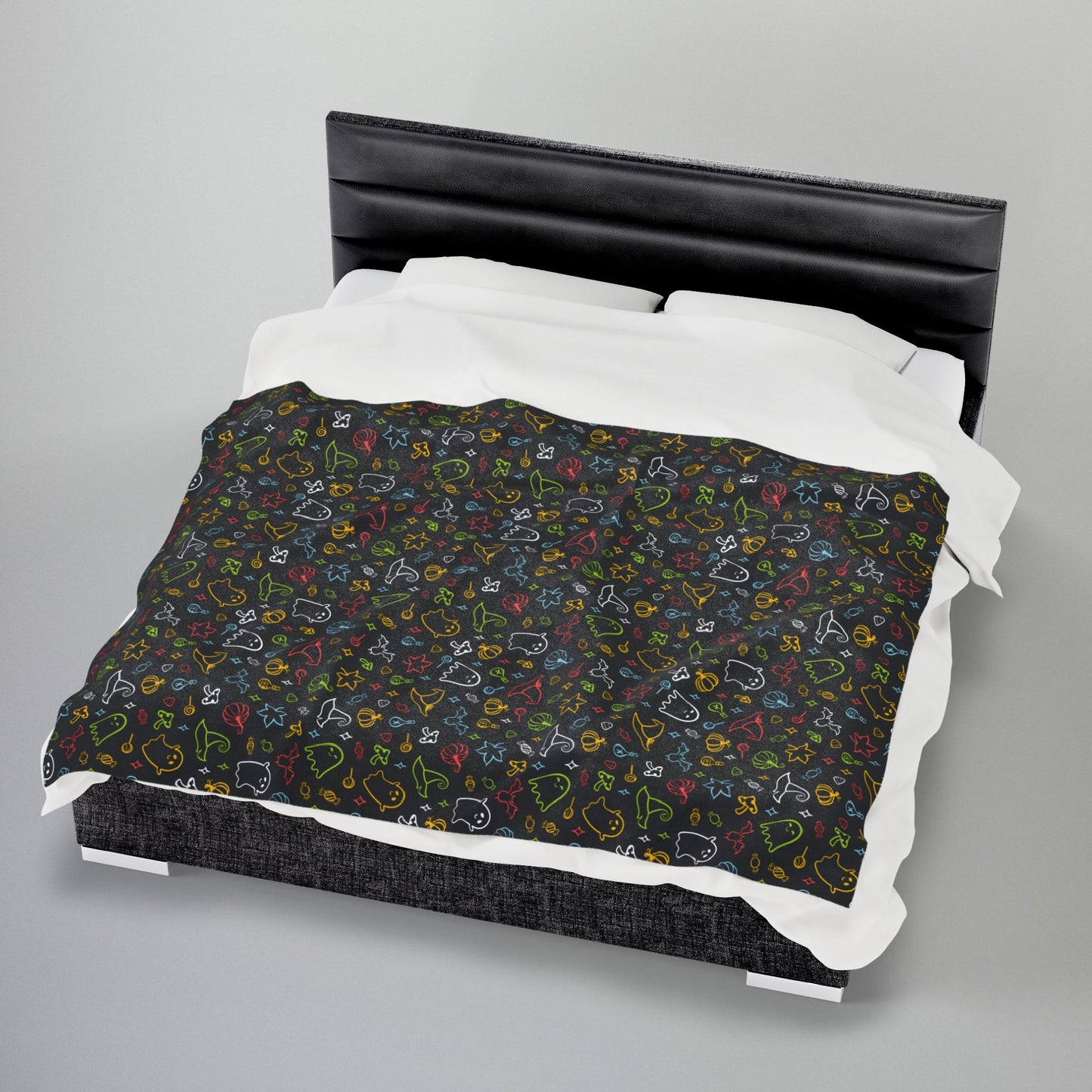 Queer Pride Halloween Velveteen Plush Blanket