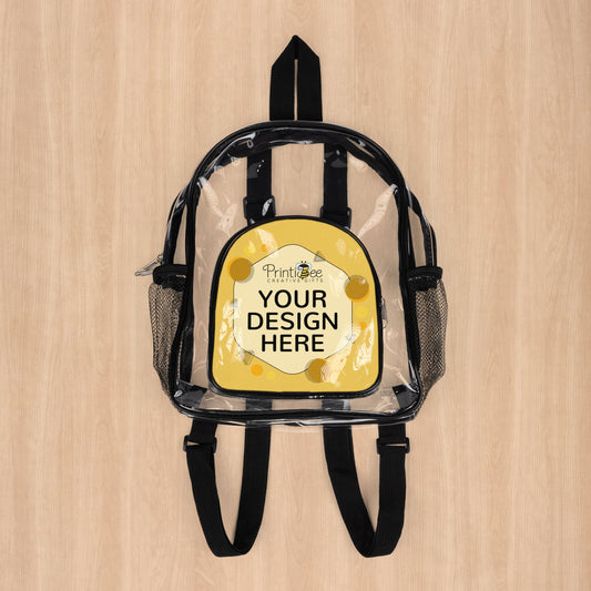 Custom Clear Stadium Backpack