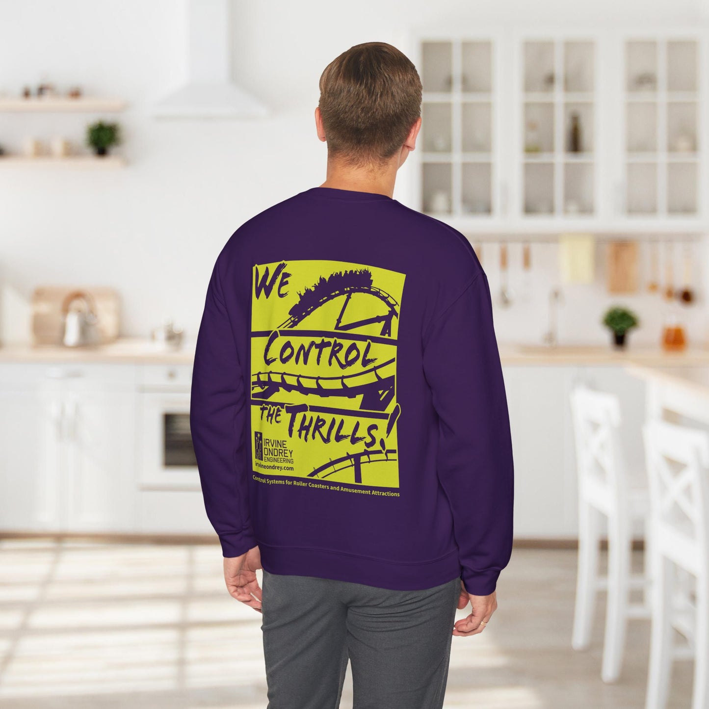 OG Steelie Sweatshirt (BACK graphic) • Irvine Ondrey Engineering