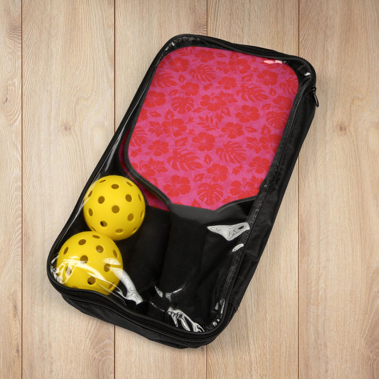Pink Tropical Pickleball Paddles