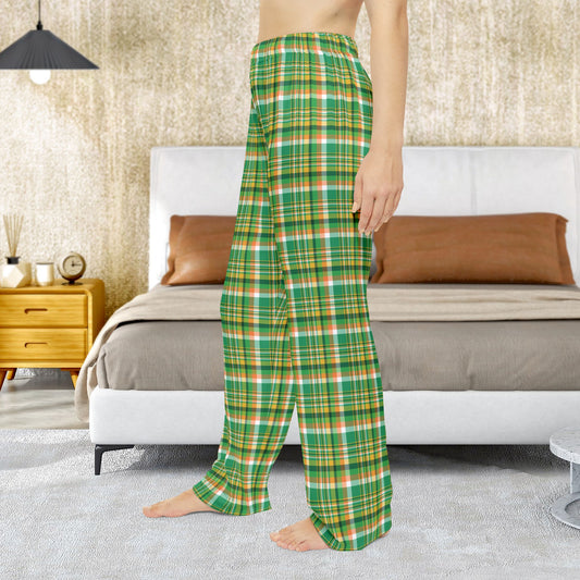 St. Patrick’s Day Plaid Women’s Lounge Pants