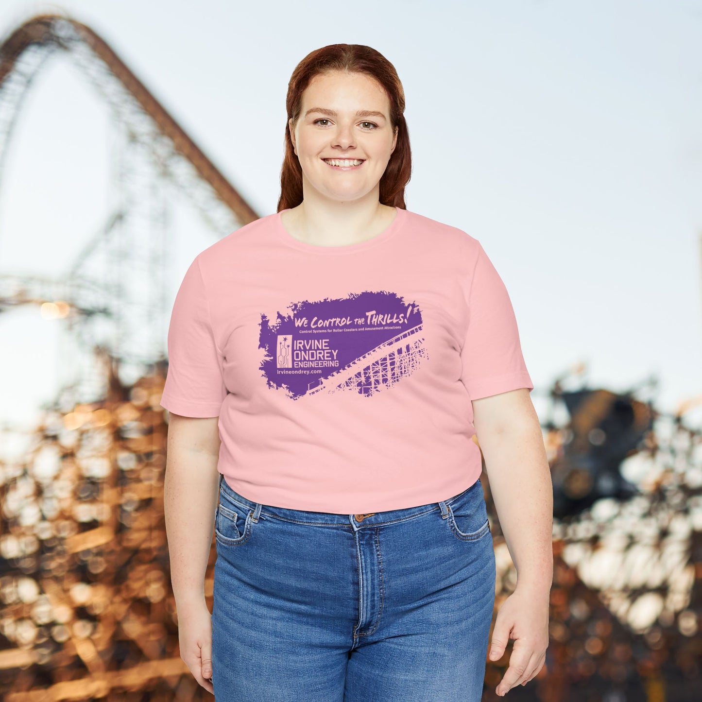 OG Woodie Tee (FRONT graphic) • Irvine Ondrey Engineering