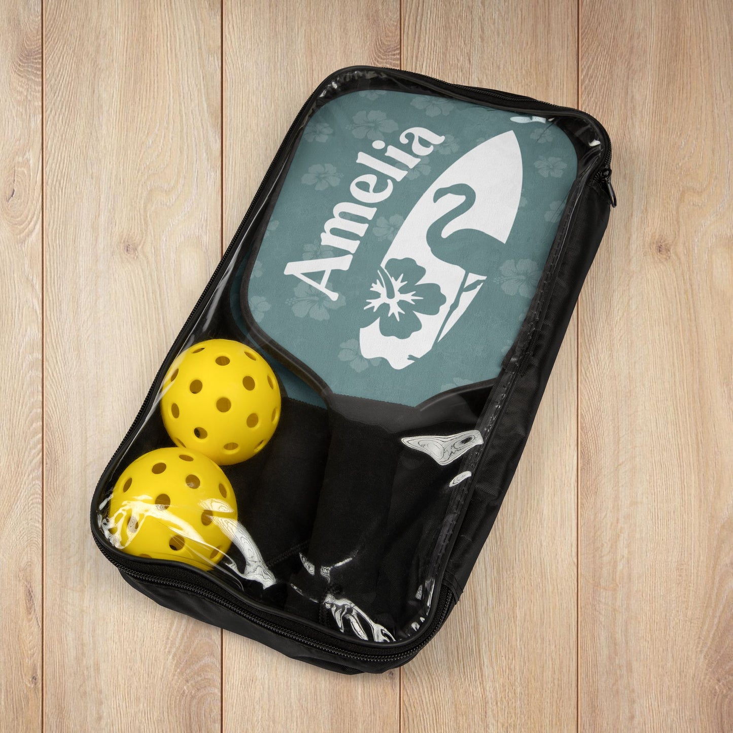 Surf’s Up Flamingo Pickleball Paddles