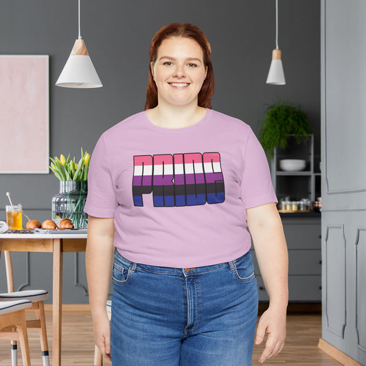 Lilac Genderfluid Pride Tee