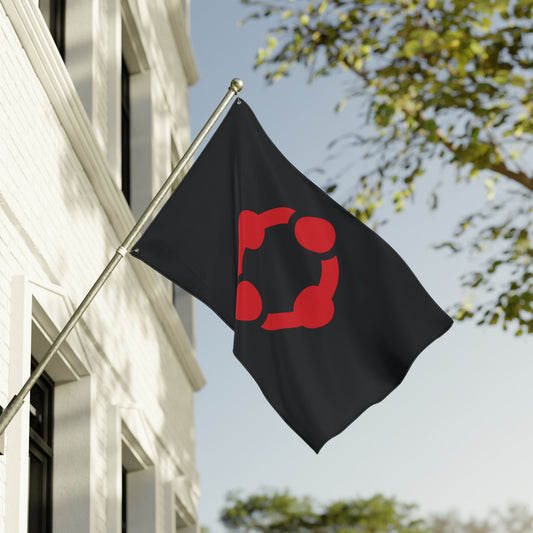 36'' × 60'' Fetish Black Pride Flag with Grommets