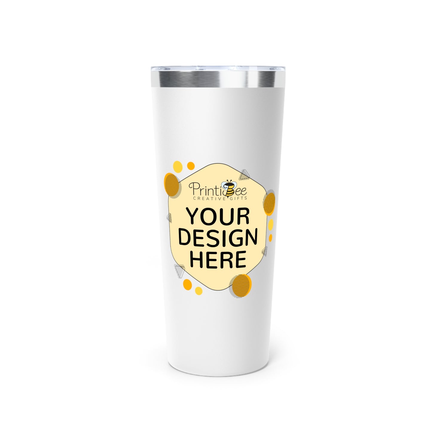 Custom 22oz Insulated Copper Tumbler