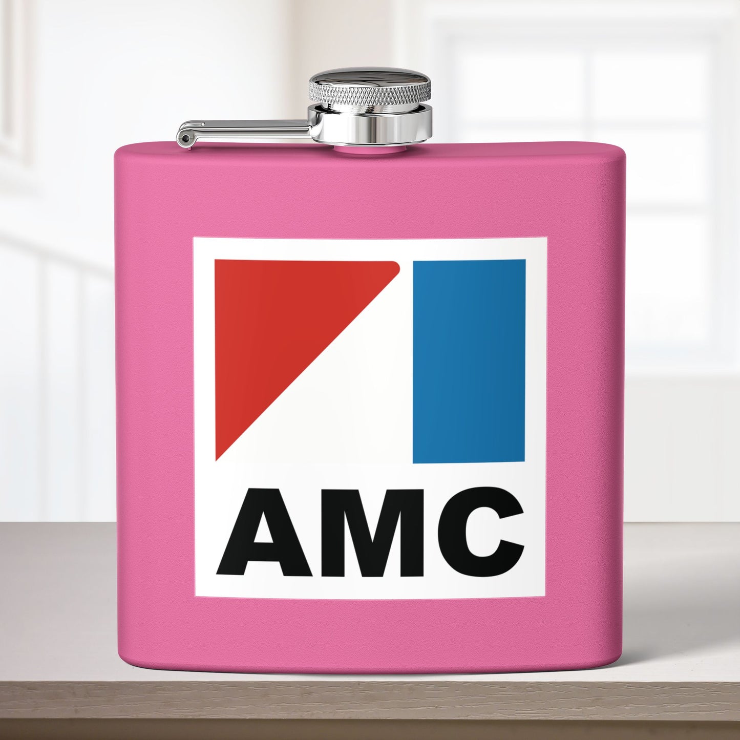 AMC Logo Stainless Steel Flask