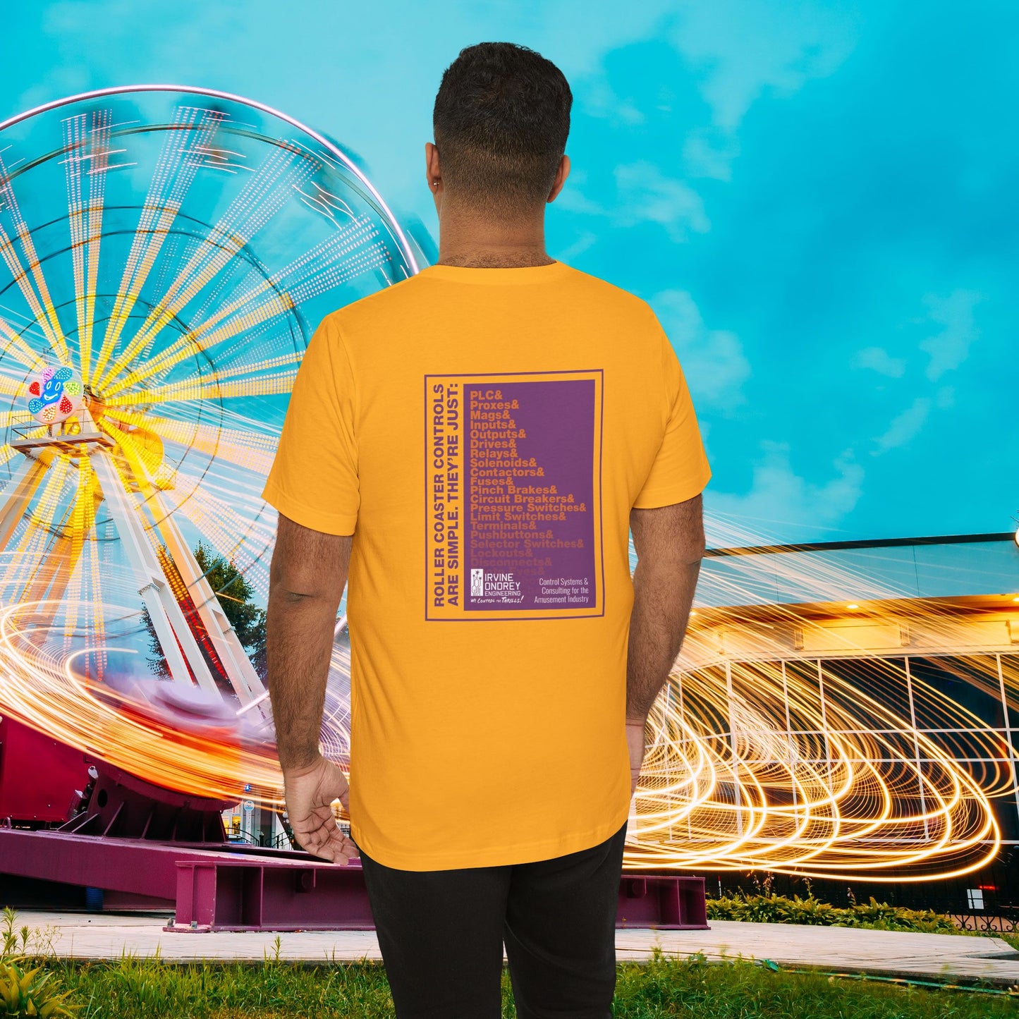 OG Controls Tee (BACK graphic) • Irvine Ondrey Engineering