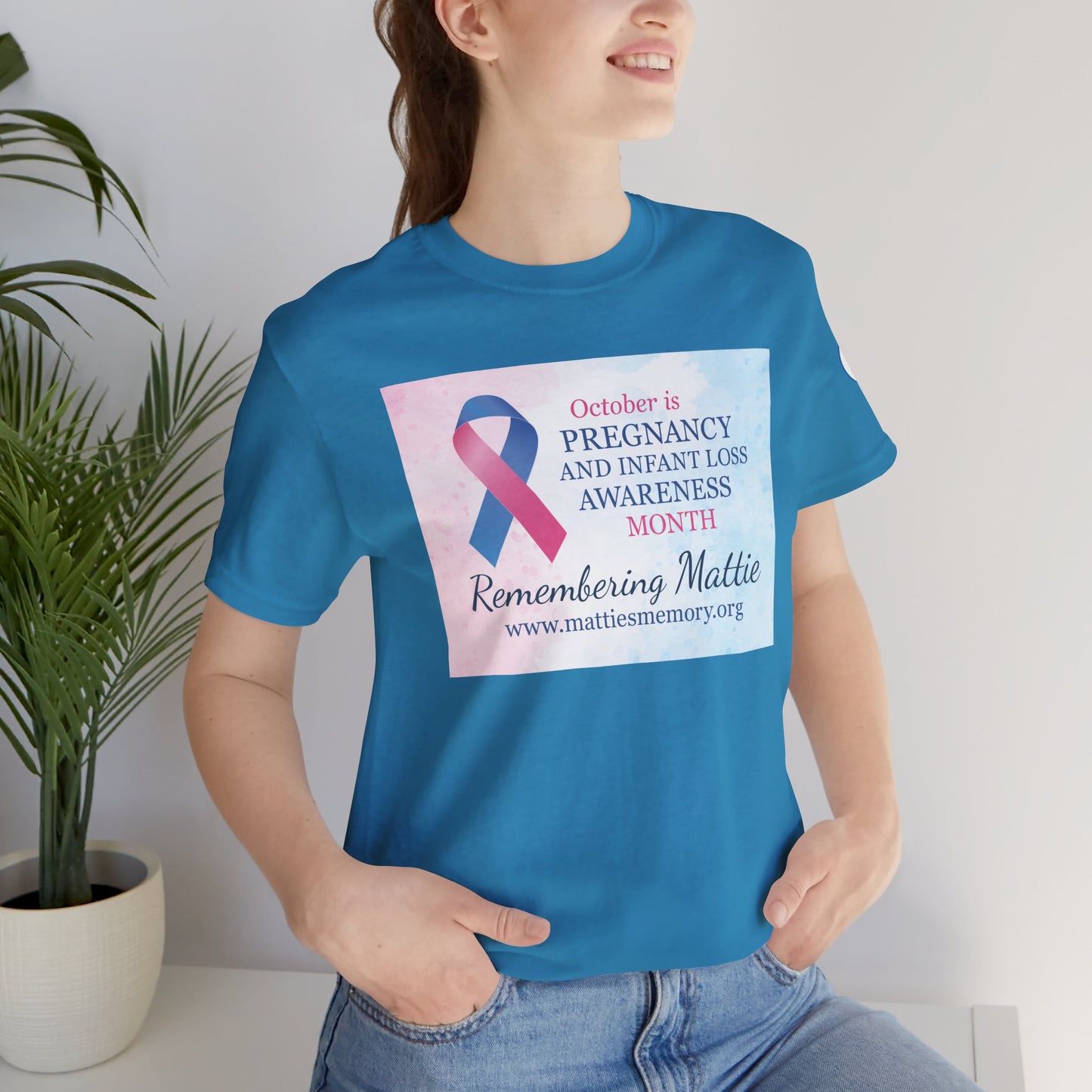 Pregnancy & Infant Loss Awareness Tee • Mattie's Memory