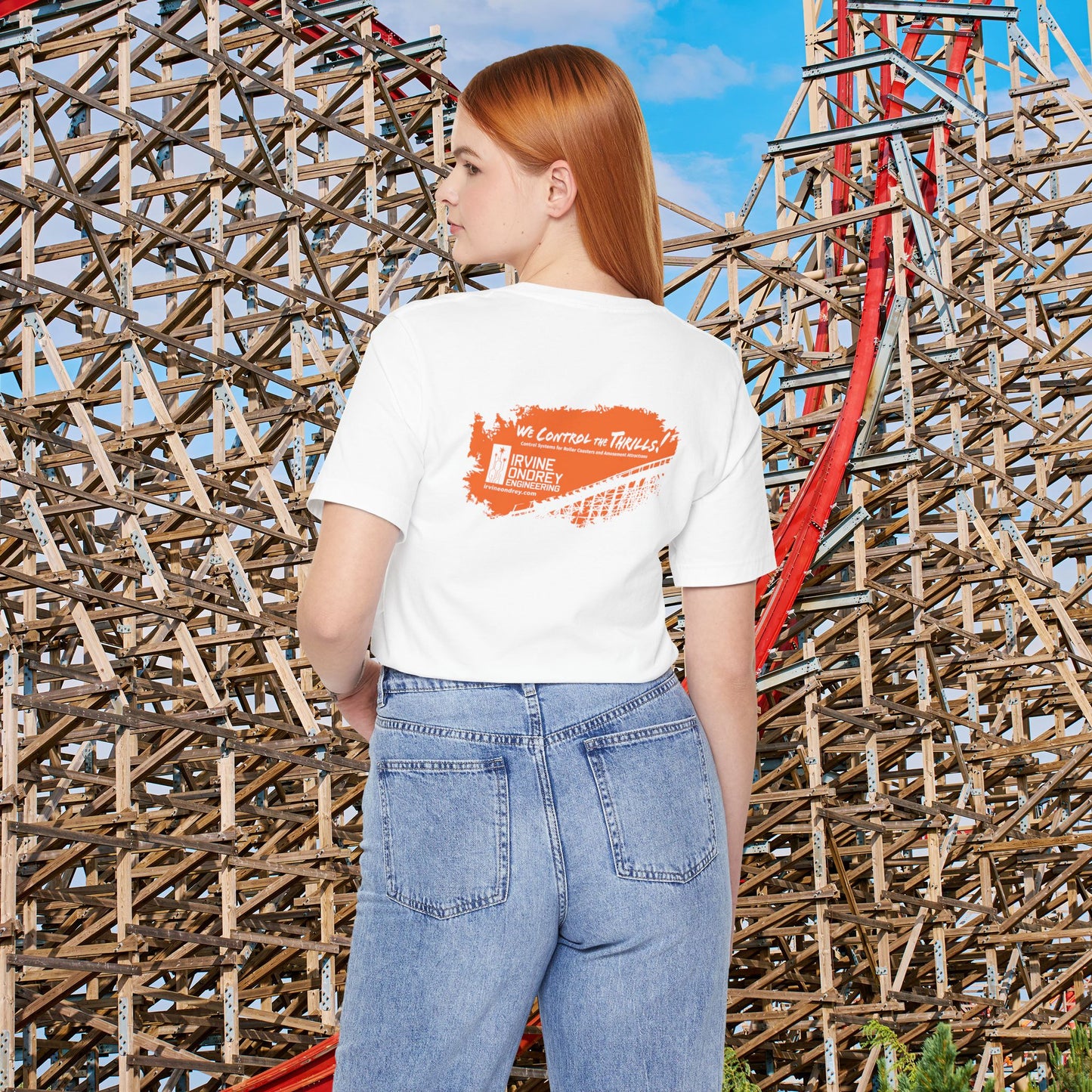OG Woodie Tee (BACK graphic) • Irvine Ondrey Engineering