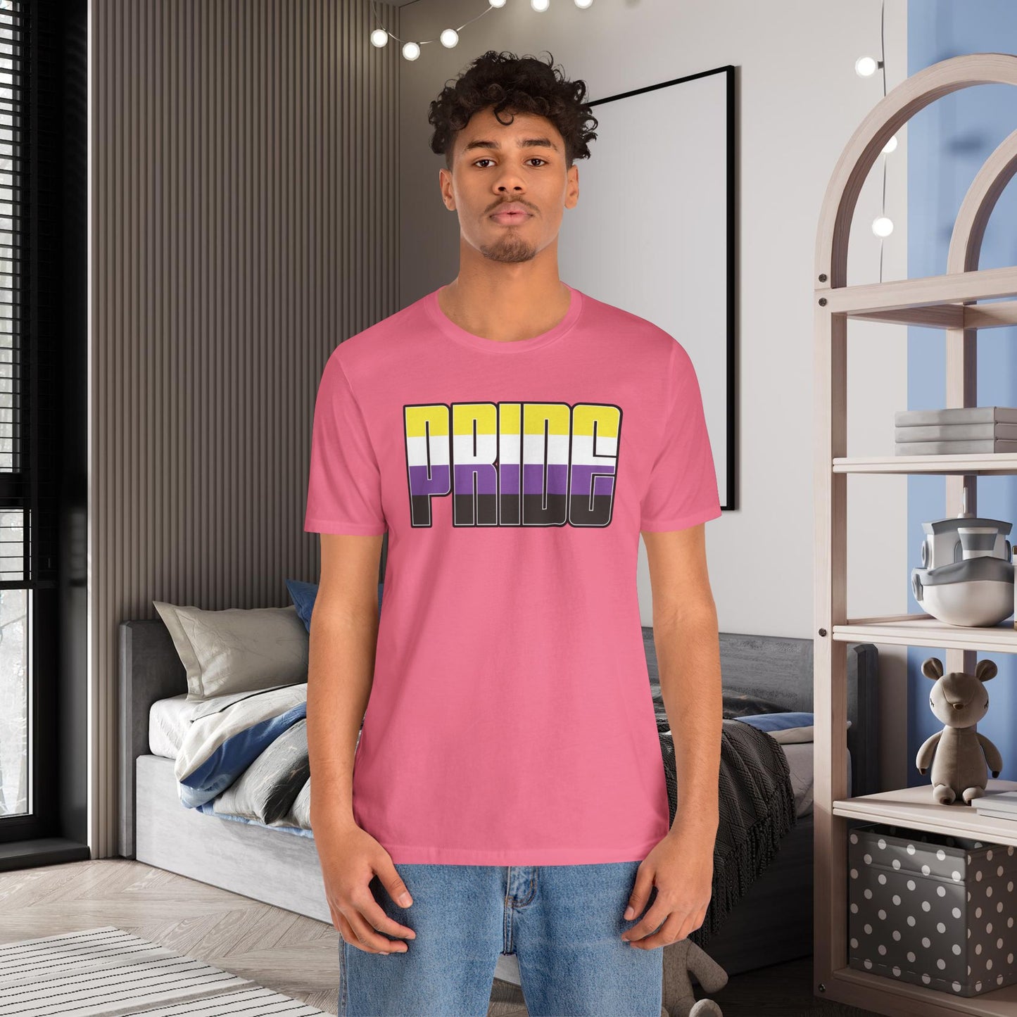 Charity Pink Non-Binary Pride Tee