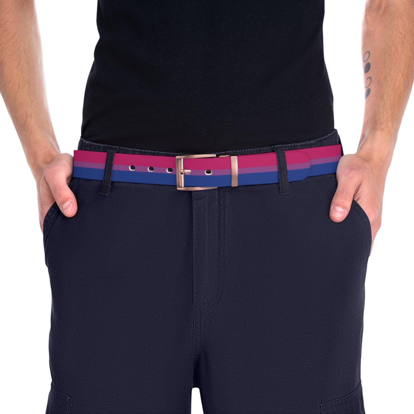 Bisexual Pride Flag Belt