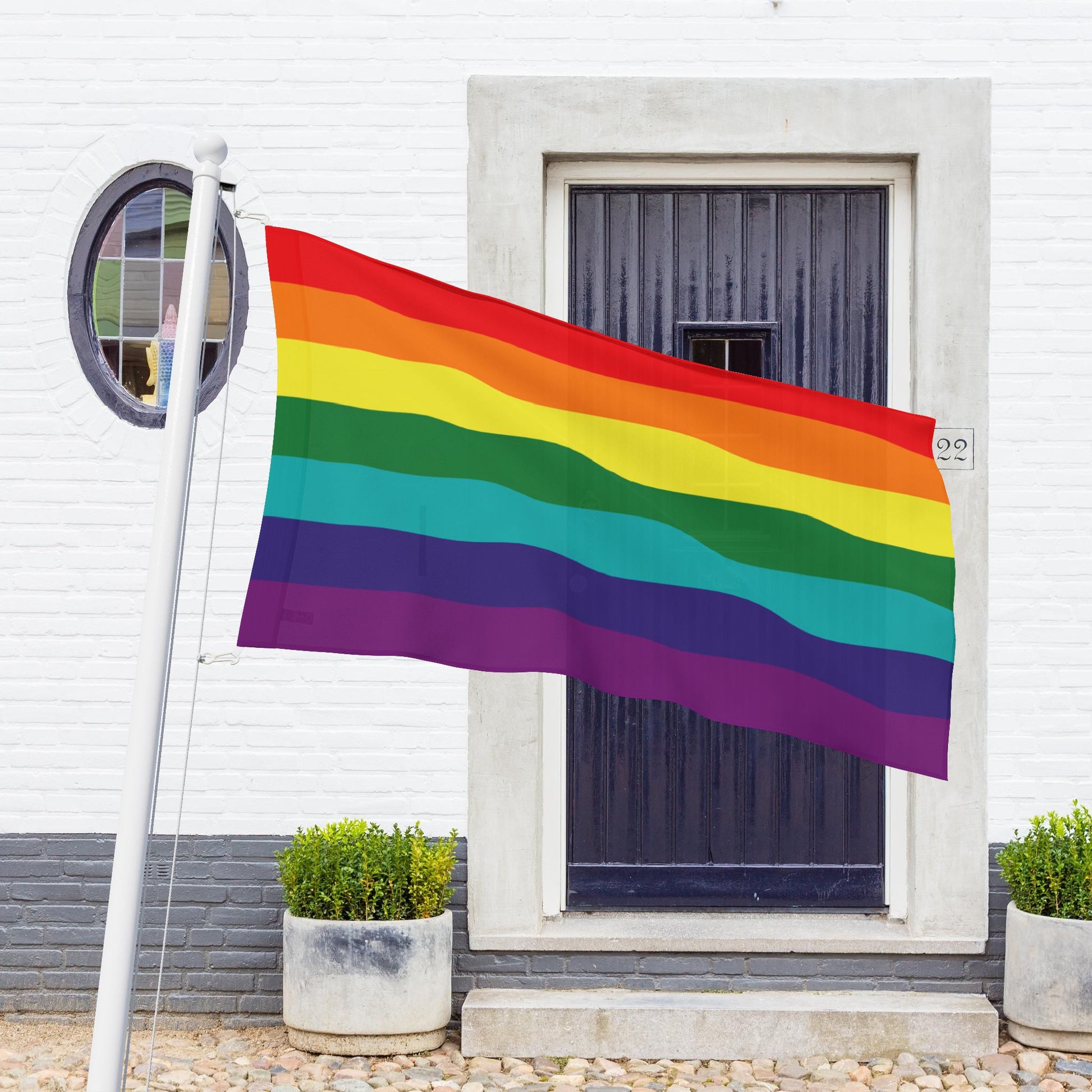 Rainbow Pride 7-Stripe Flag