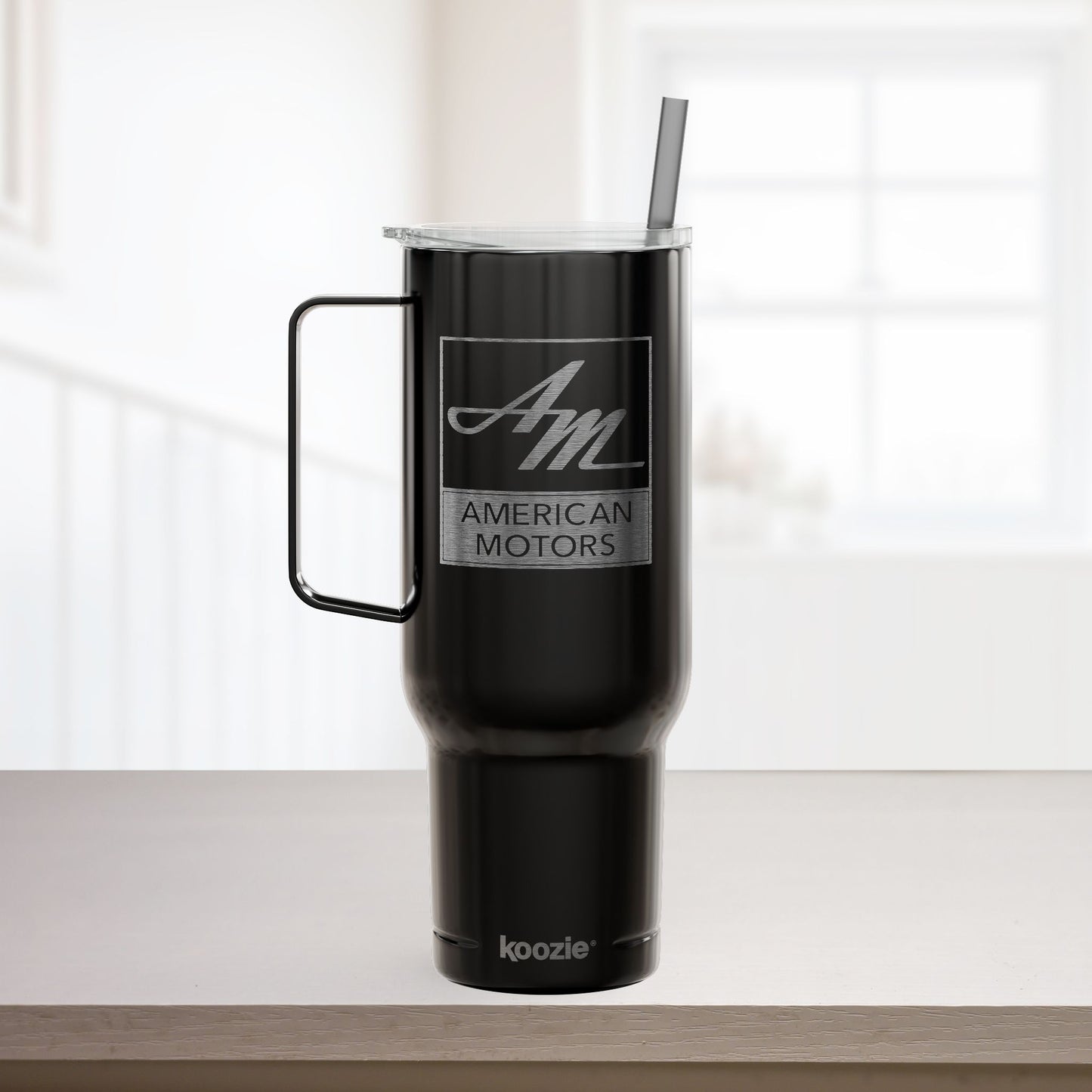 AMC Square Logo Engraved 40oz Insulated Tumbler