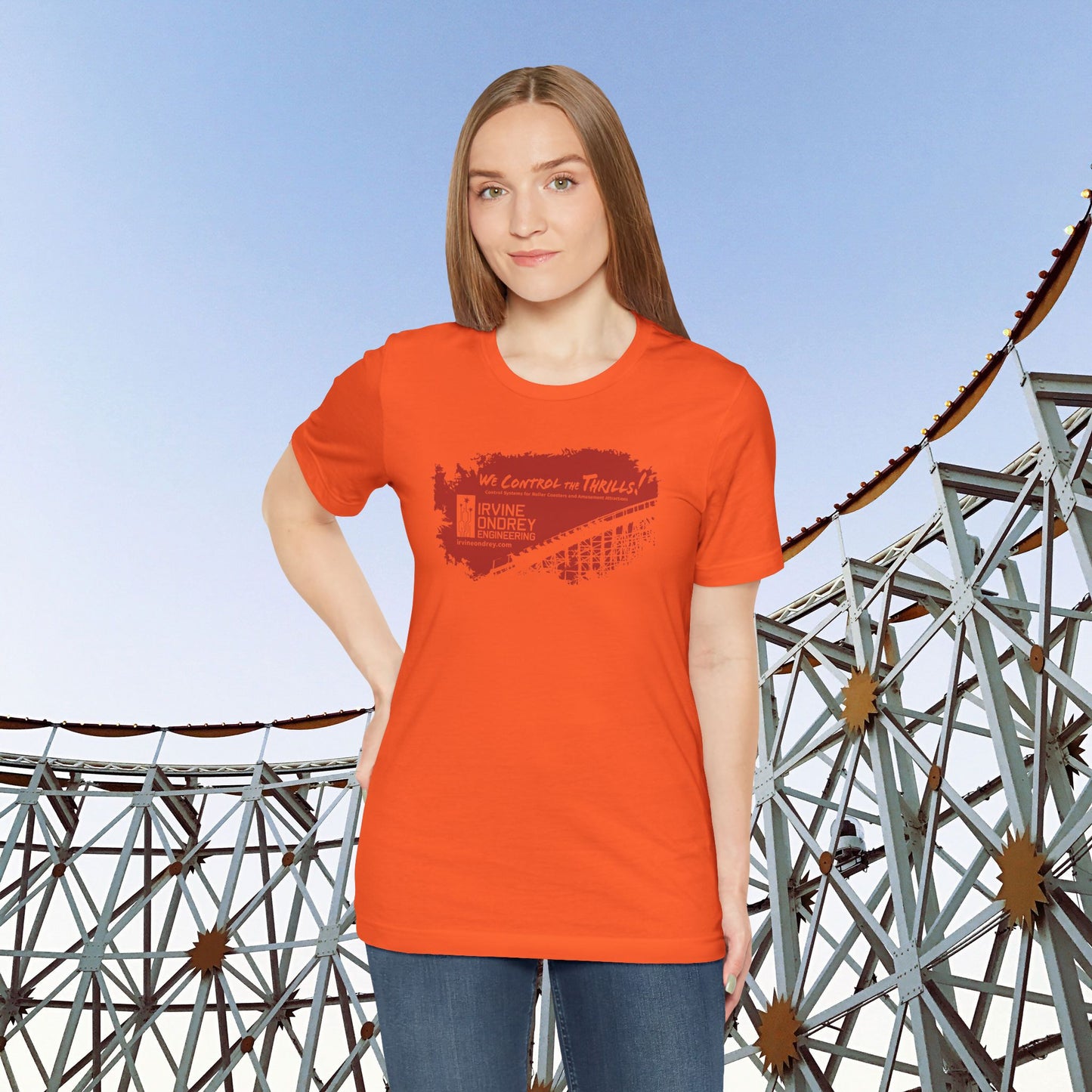 OG Woodie Tee (FRONT graphic) • Irvine Ondrey Engineering