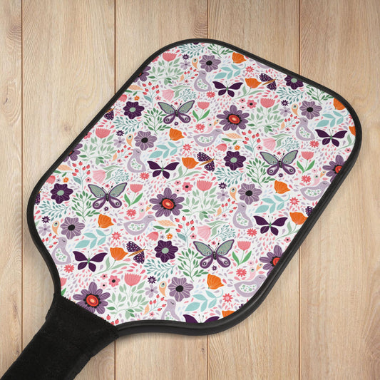 Birds & Butterflies Floral Pickleball Paddles