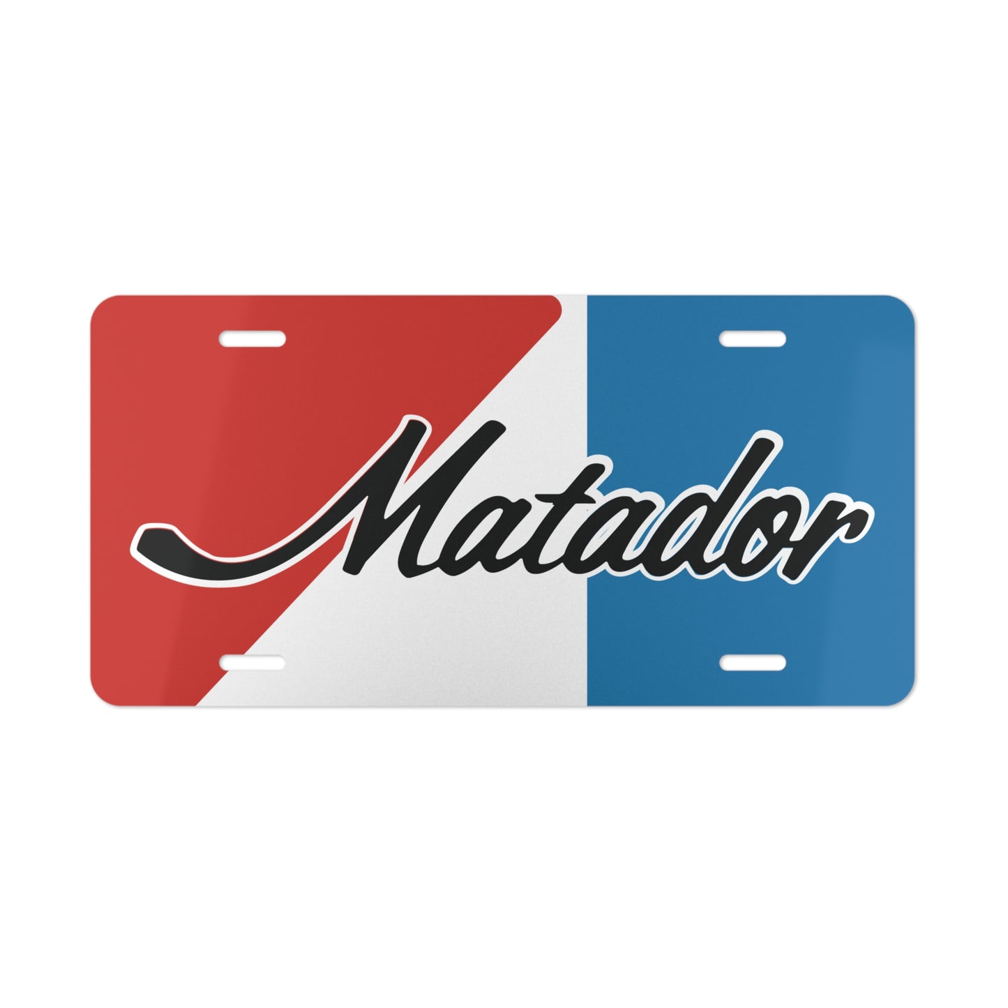AMC Matador Logo Vanity Plates