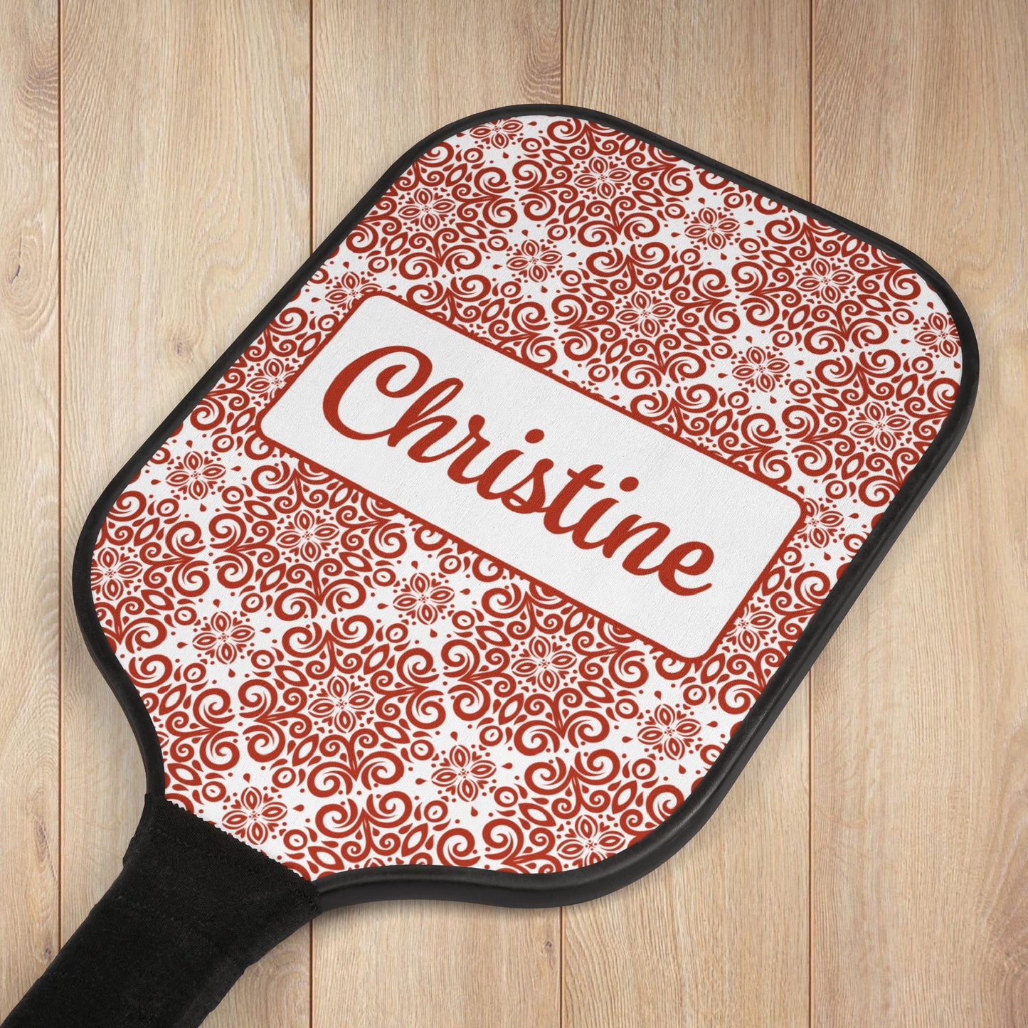 Frilly Red Pickleball Paddles