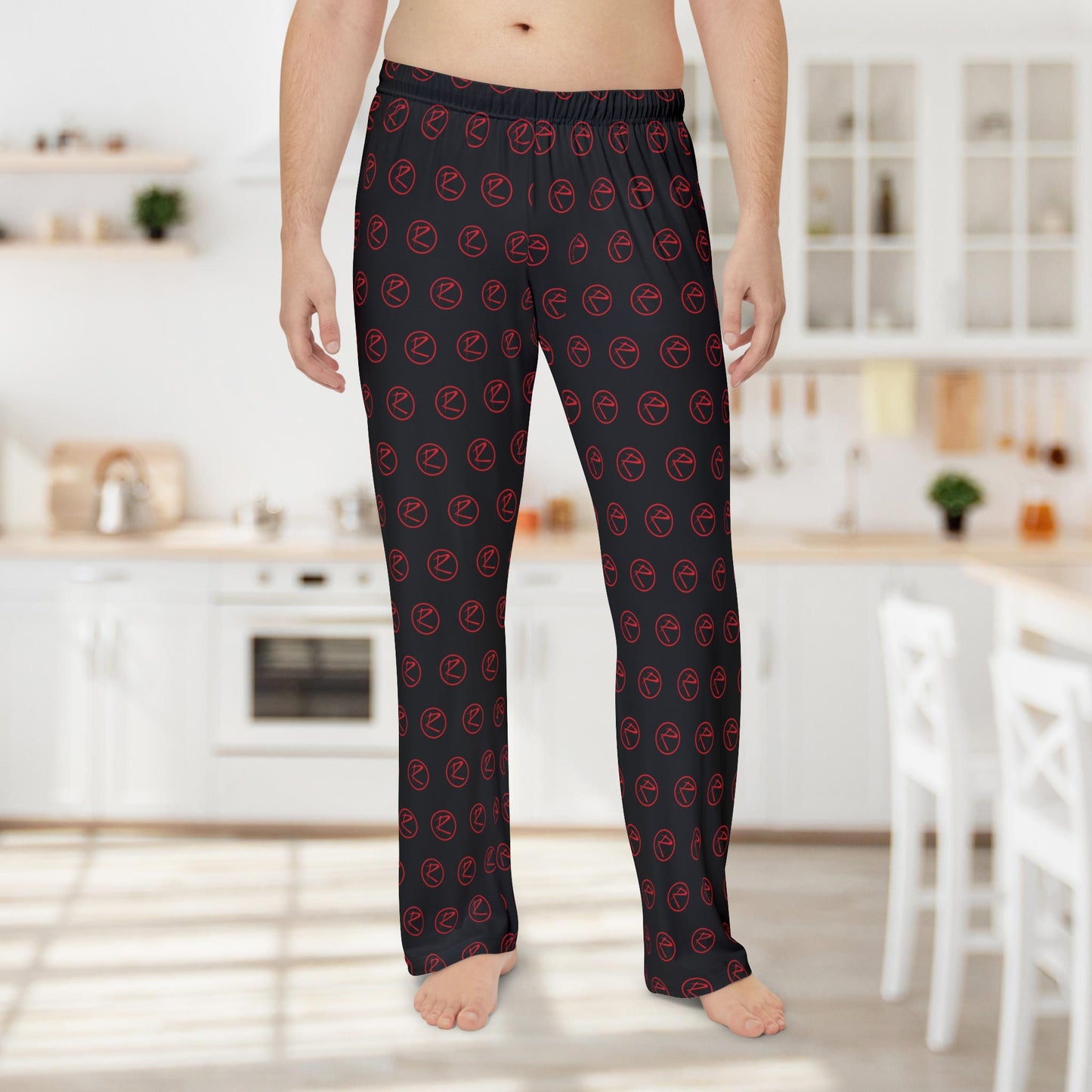 Rambler Logo Men’s Black Pajama Pants