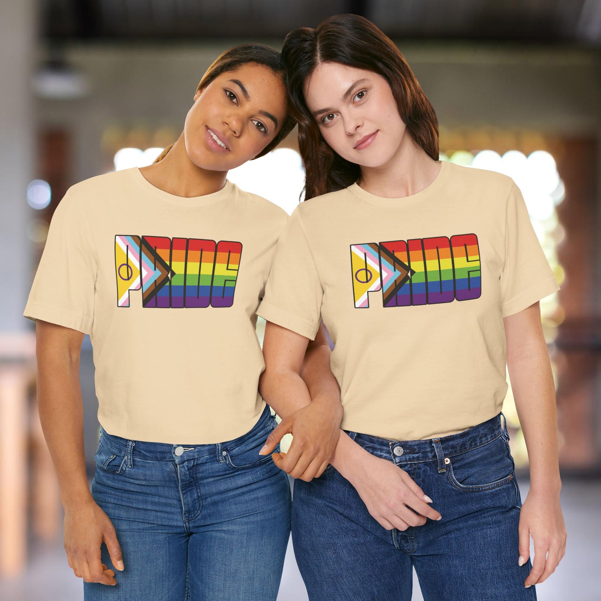 Intersex-Inclusive Rainbow Pride Tee