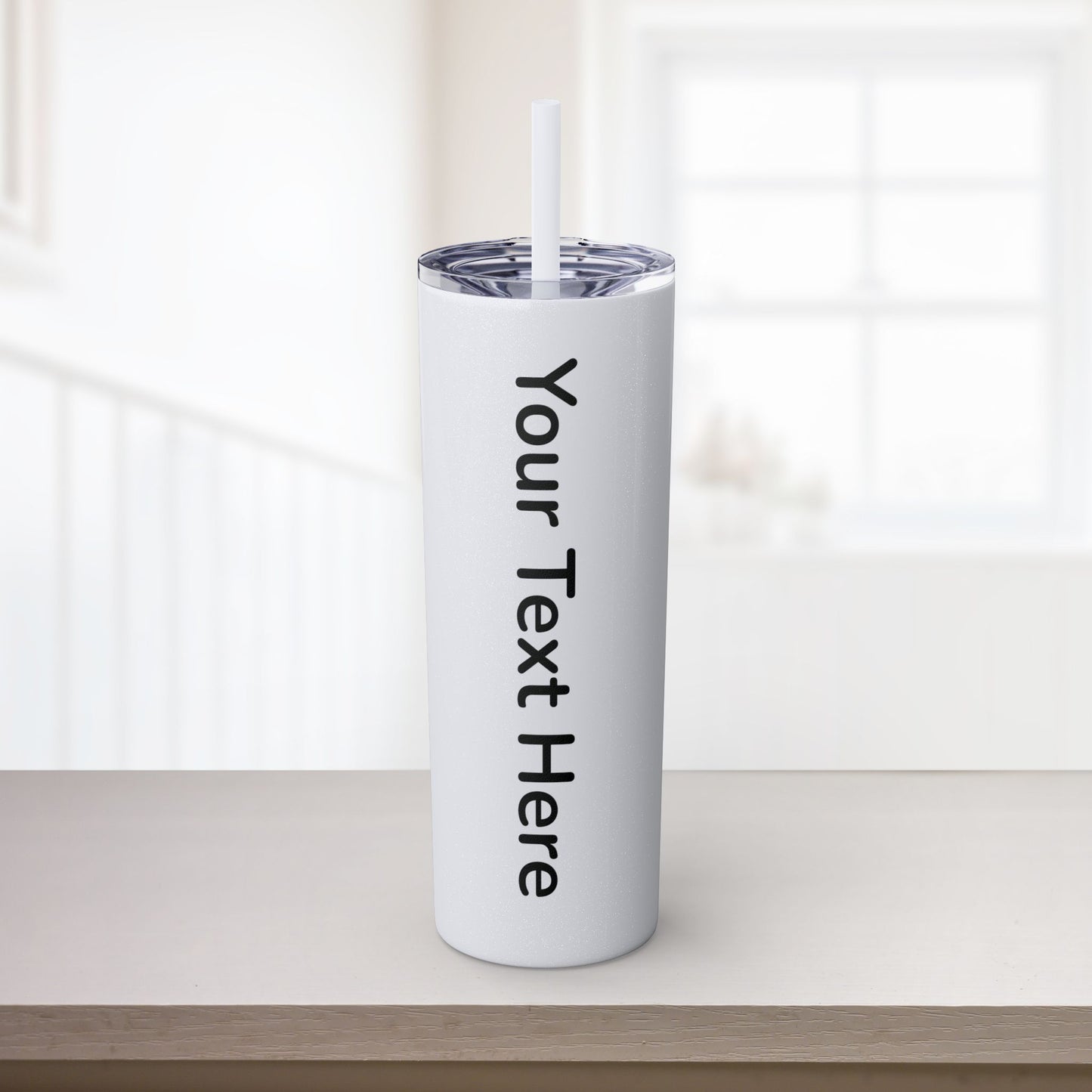 Custom 20oz Skinny Tumbler with Straw