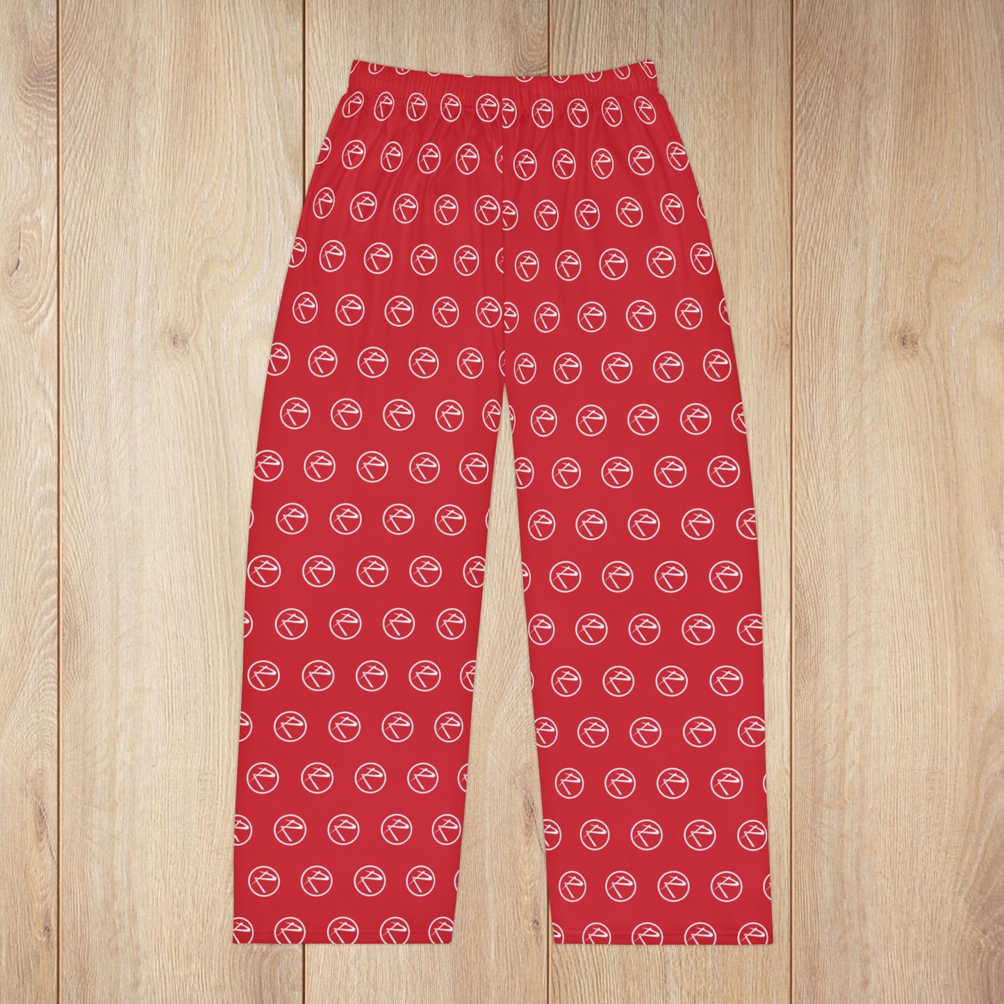 Rambler Logo Men’s Red Pajama Pants