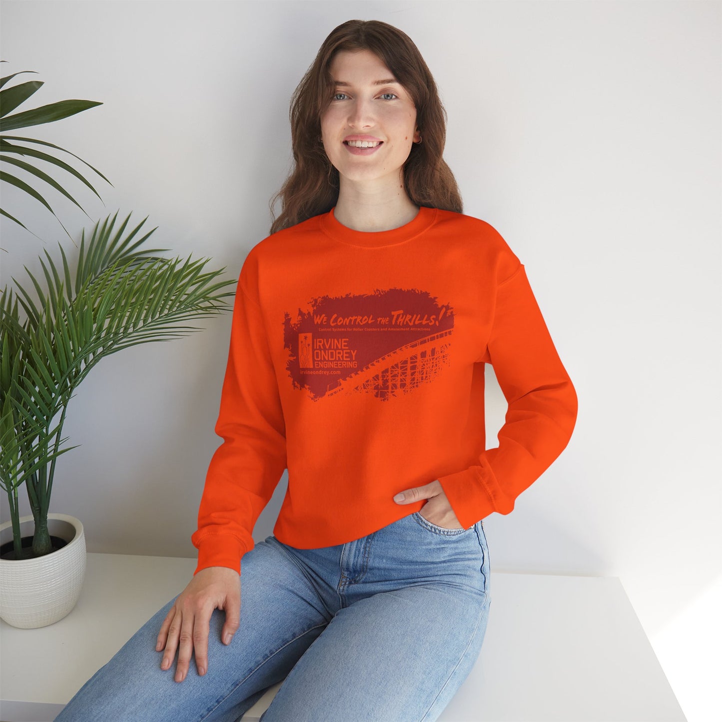 OG Woodie Sweatshirt (FRONT graphic) • Irvine Ondrey Engineering