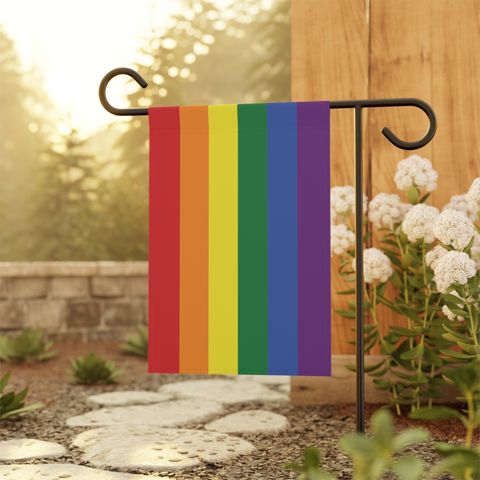 Rainbow Pride Garden Banner