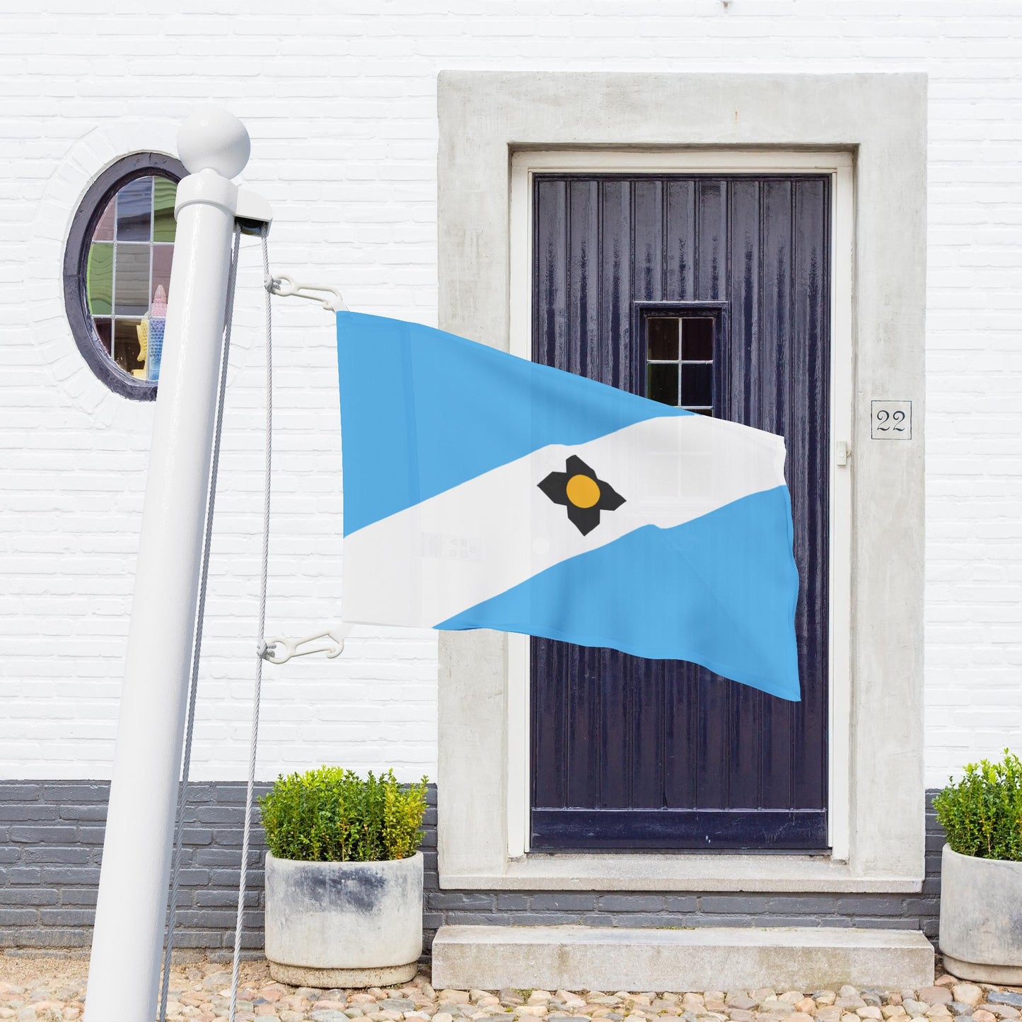 WI - Madison, Wisconsin Flag
