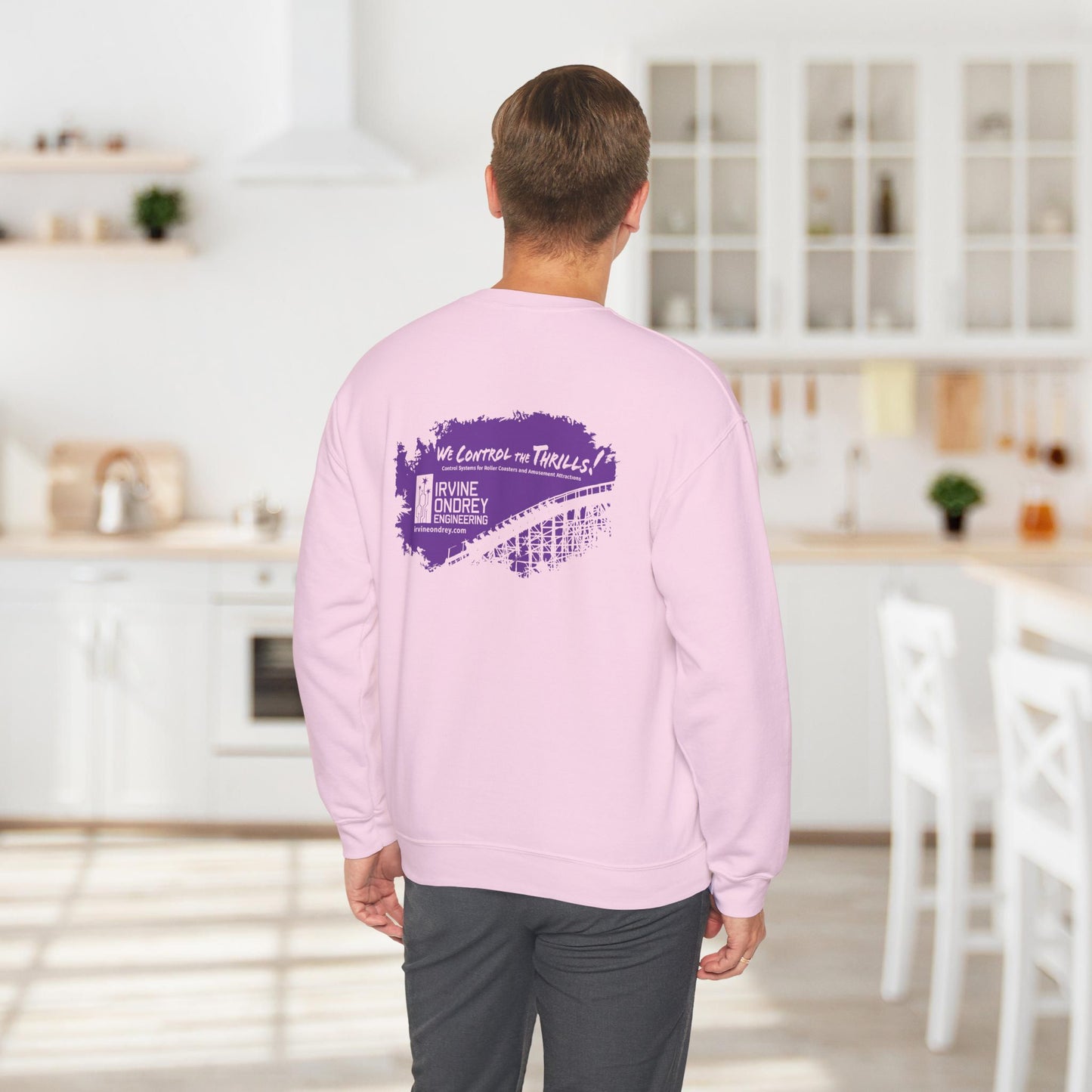 OG Woodie Sweatshirt (BACK graphic) • Irvine Ondrey Engineering