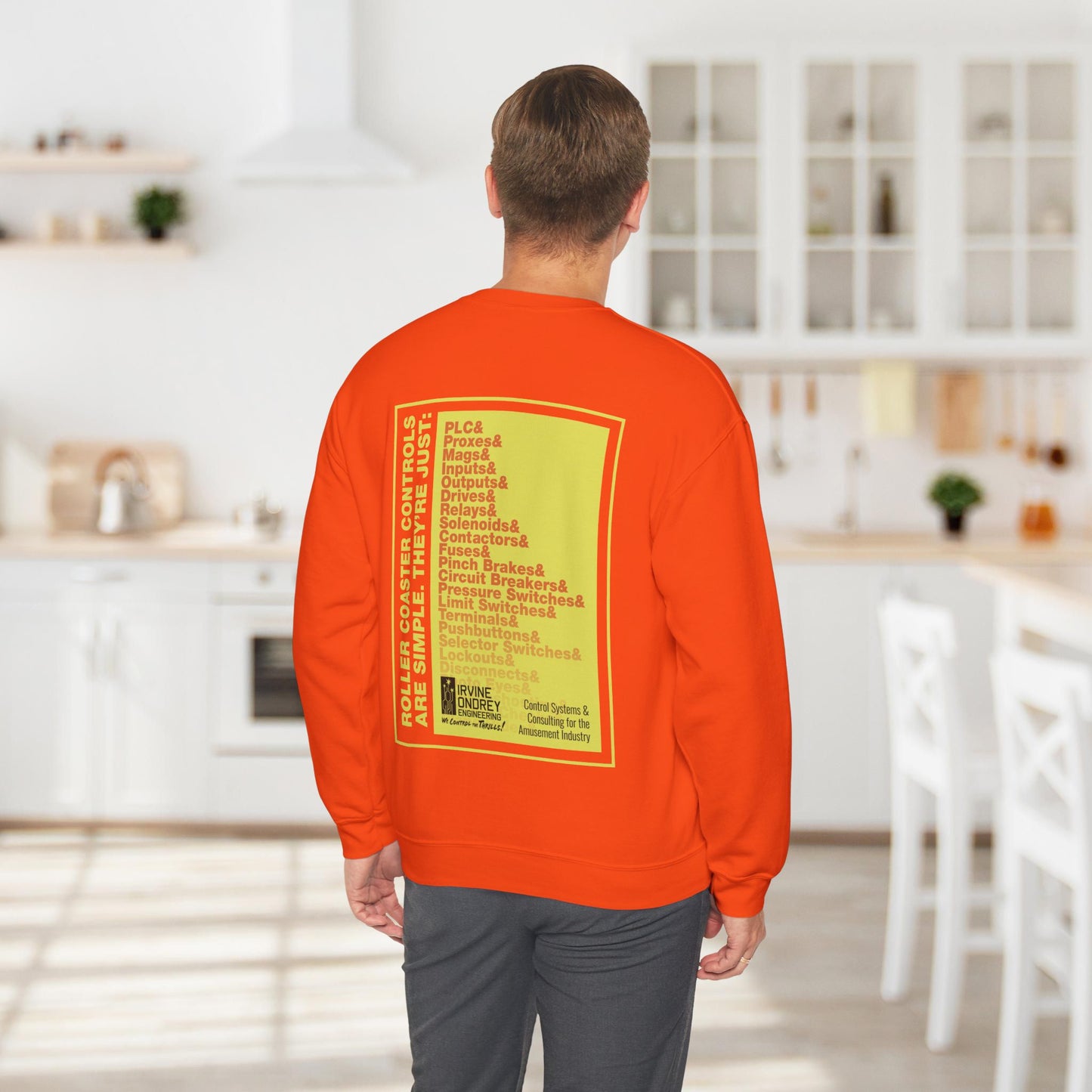 OG Controls Sweatshirt (BACK graphic) • Irvine Ondrey Engineering