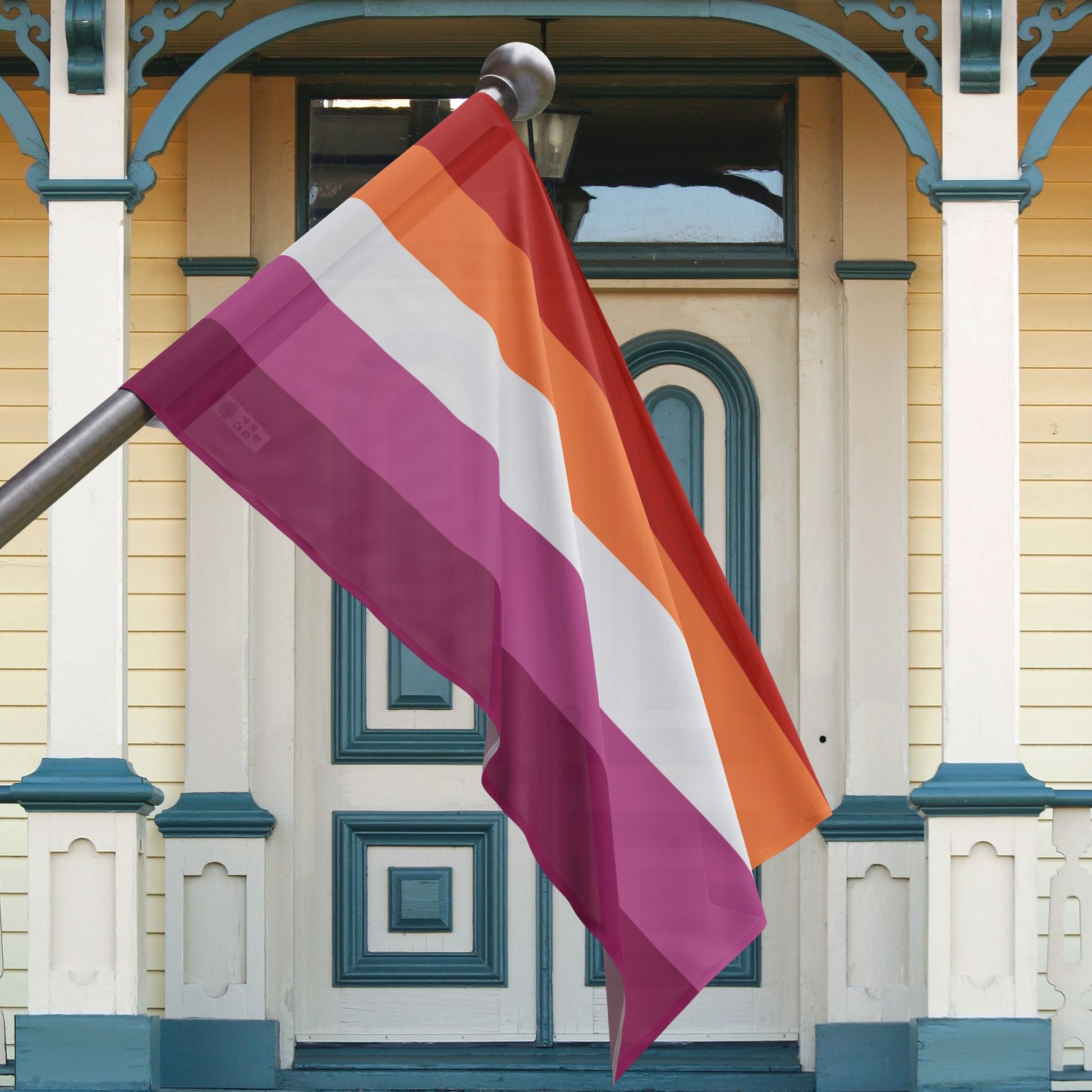 Lesbian Pride 5-Stripe Sunset Flag