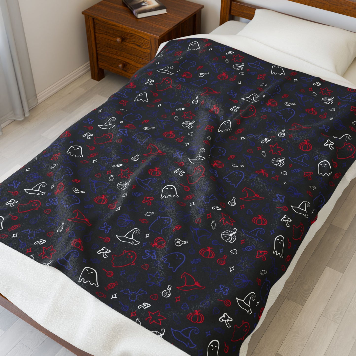 Leather Pride Halloween Velveteen Plush Blanket