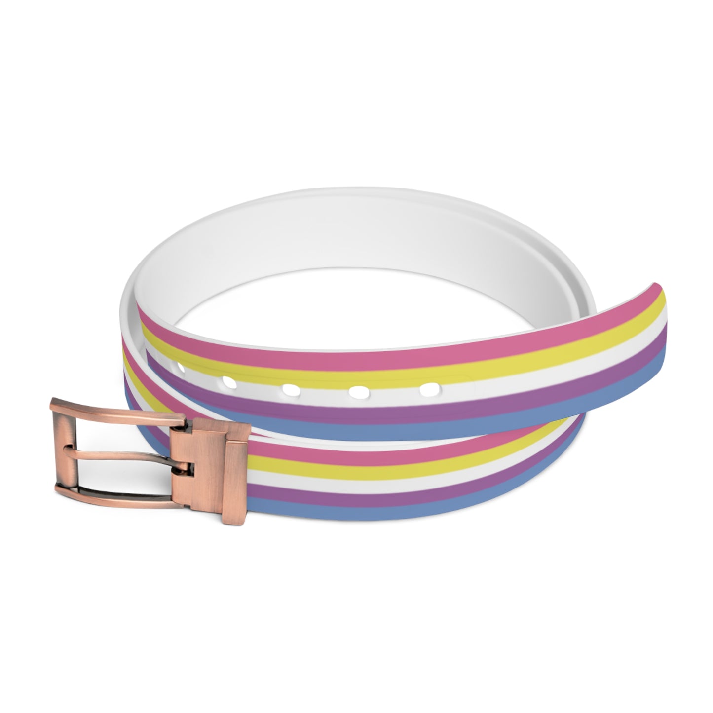 Bigender Pride 5-Stripe Flag Belt