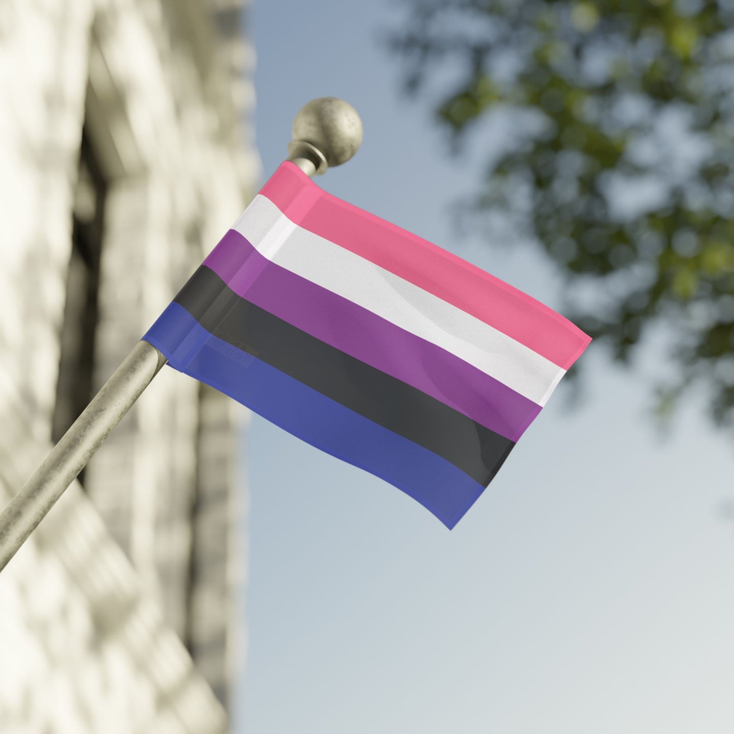 18" x 12" Genderfluid Pride Flag