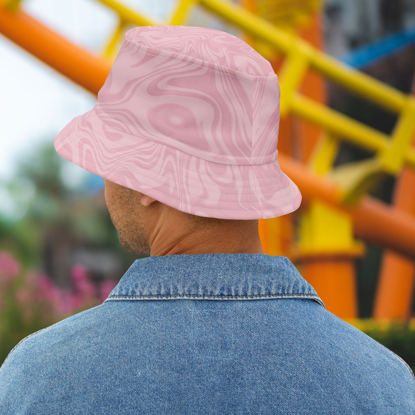 Pink Swirl Bucket Hat • Irvine Ondrey Engineering