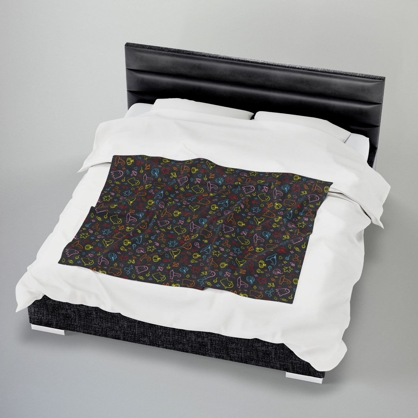 Rainbow Intersex Progress Pride Halloween Velveteen Plush Blanket