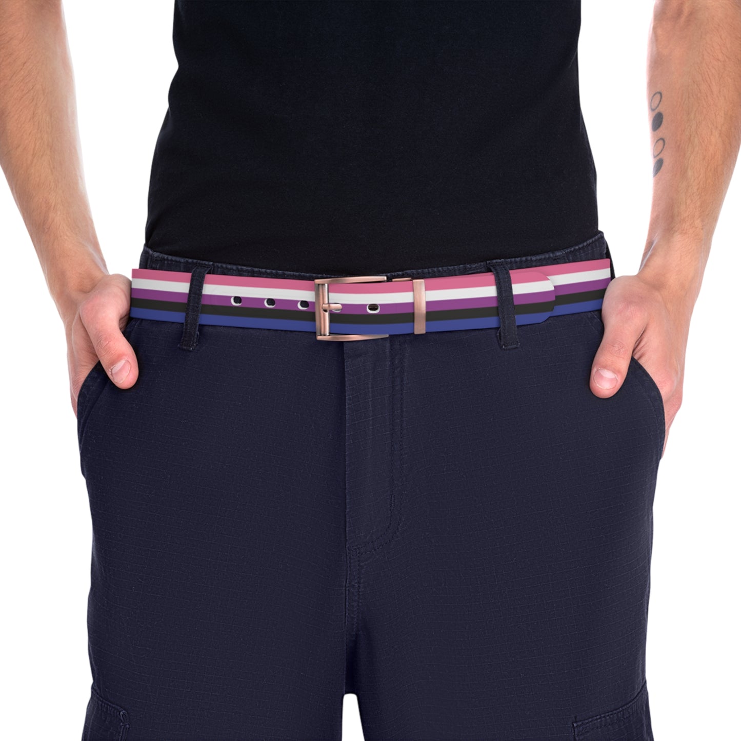 Genderfluid Pride Flag Belt