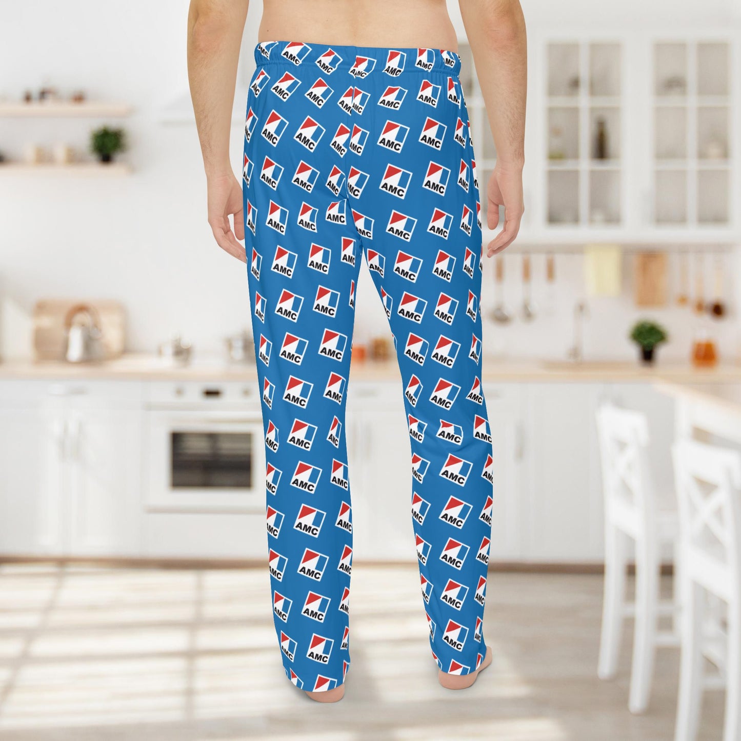 AMC Logo Men’s Blue Pajama Pants